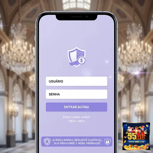 Visão do aplicativo cassino em dispositivos móveis