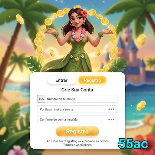Usuária na 55ac explorando ofertas VIP em dispositivo móvel.