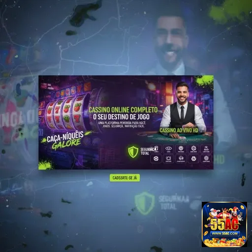 Ilustração de Jogos de Slots Diversificados