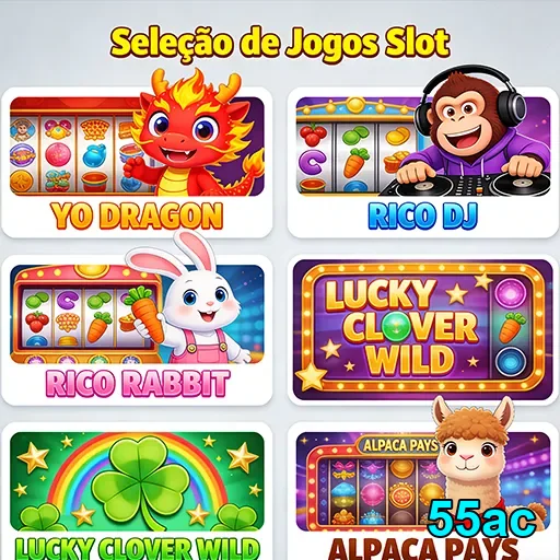Seleção de jogos de slot VIP na plataforma 55ac.
