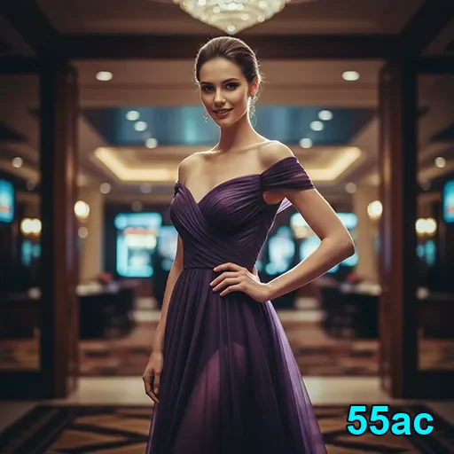 Mulher elegante em ambiente VIP no 55ac.